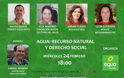 AGUA: RECURSO NATURAL Y DERECHO SOCIAL