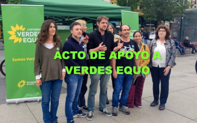 ACTO DE APOYO A VERDES EQUO